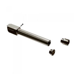 [L70231] CAÑON EXTERNO ROSCADO LAYLAX/NINE BALL NON RECOIL GLOCK 17 GEN.4 GRIS