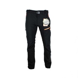 PANTALON SPHERE ZIMAR NEGRO-NARANJA