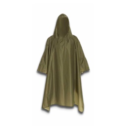 [30592-VE/52918] PONCHO NYLON IMPERMEABLE VERDE