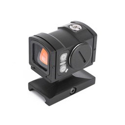 [AO6011-BK] VISOR AIM-O ESTILO ACRO P-2 PUNTO ROJO NEGRO