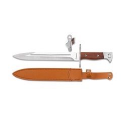 [32504] CUCHILLO ALBAINOX BAYONETA 23 CM MARRON