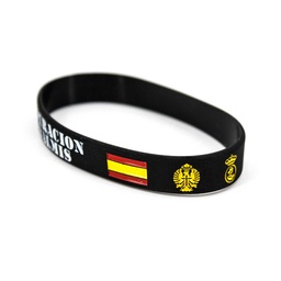 [110501] PULSERA GOMA OPERACION BALMIS NEGRA