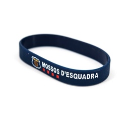 [110509] PULSERA GOMA MOSSOS MARINO
