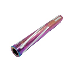 [UTMHC05T2-RW] CAÑON EXTERNO TORNADO DUAL HI-CAPA 5.1 UNISOFT RAINBOW/PLATA