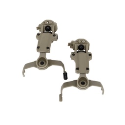 [WYS0085-DE] MONTURA AURICULARES PARA CASCO ARC TAC-SKY C/MICRO TAN