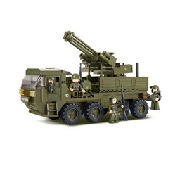 [SLB0007] CAMION TRANSPORTE ARMADO SLUBAN 306 PCS VERDE