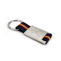 [DB-2259] LLAVERO LEGION METALICO CENTRO BANDERA ESPAÑA MARINO