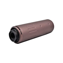 [BD-0477] SILENCIADOR BIG DRAGON EXT/RAPIDA 111MM TAN