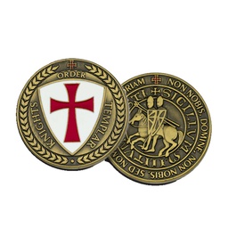 [16188] MONEDA TEMPLARIA ORO VIEJO