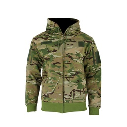 SUDADERA IMMORTAL TACTICA C/CREMALLERA MULTICAM