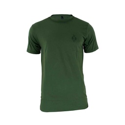 CAMISETA IMMORTAL EJERCITO TIERRA LOGO PECHO VERDE