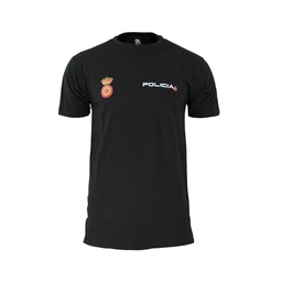 CAMISETA IMMORTAL POLICIA NACIONAL NEGRA