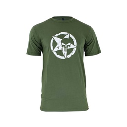 CAMISETA IMMORTAL ESTRELLA PUNISHER VERDE