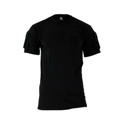 CAMISETA IMMORTAL TACTICA M/CORTA NEGRA