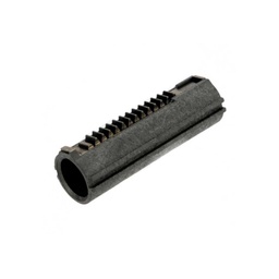 [6696] PISTON RETRO ARMS 14,5 DIENTES METALICOS NEGRO