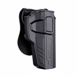 [CY-T92G4] FUNDA PISTOLA RIGIDA CYTAC GEN.4 BERETTA 92 NEGRA