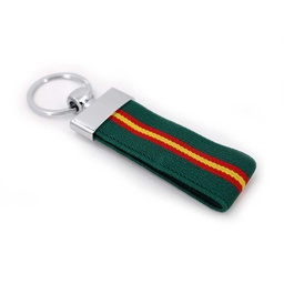 [DB-2624] LLAVERO ESPAÑA ARRIBA META. VERDE
