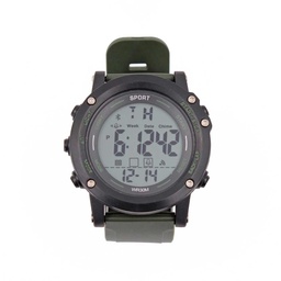 RELOJ TACTICO GATSBY MULTIFUNCION ESFERA NEGRA