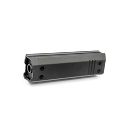 [U01-034-1] EXTENSION DE CAÑON 130 MM ACTION ARMY AAP01/AAP01C NEGRO