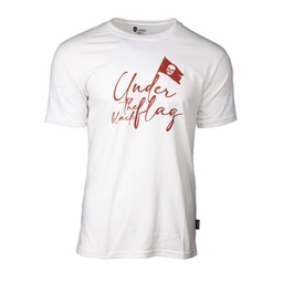 CAMISETA CORSO UNDER THE BLACK FLAG BLANCA