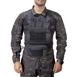 [CRS-220013-BK] CHEST RIG CORSO FLINT MK1 NEGRO