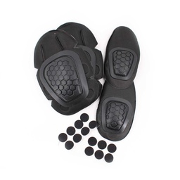 [IW-80043-BK] RODILLERAS Y CODERAS IMMORTAL TACTICAS UNIFORME SIGMA NEGRA