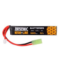 [VLC-1008] BATERIA VLC PRO LIPO 11.1V 1100MAH 25C/50C 1STICK NEGRA
