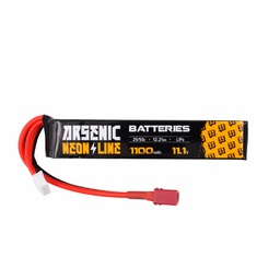 [ARS-1009] BATERIA ARSENIC PRO LIPO 11.1V 1100MAH 25C/50C 1STICK T-DEAN NEGRA