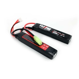 [VLC-1011] BATERIA VLC PRO LIPO 11.1V 2200MAH 25C/50C 2STICK NEGRA