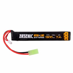 [VLC-1012] BATERIA VLC PRO LIPO 7.4V 1300MAH 25C/50C 1STICK NEGRA