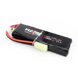 [VLC-1027] BATERIA VLC PRO LIPO 11.1V 1800MAH 25C/50C 1STICK MINI NEGRA