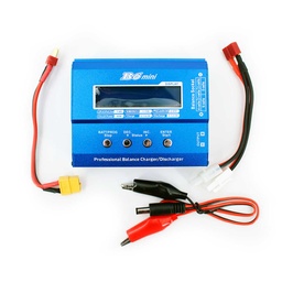 [VLC-2020] CARGADOR BATERIA IMAX B6 MINI BALANCEADOR LIPO/LIFE/NIMH 80W NEGRO