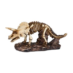 [39617] FIGURA RESINA DINOSAURIO ESQUELETO TRICERATOPSS