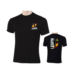 CAMISETA LEGION ESPAÑA SILUETA NEGRA