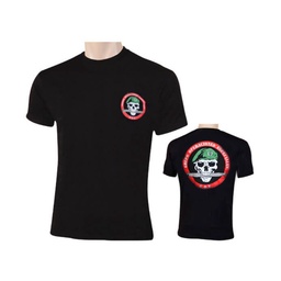 CAMISETA GOE CALAVERA CUCHILLO NEGRA