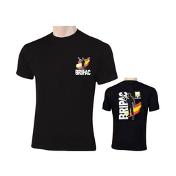 CAMISETA BRIPAC ESPAÑA SILUETA NEGRA