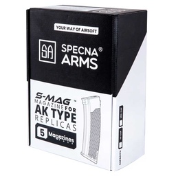 [SPE-05-036114-00] CARGADOR FUSIL SPECNA ARMS AK J-SERIES 175RDS 5PCS MARRON