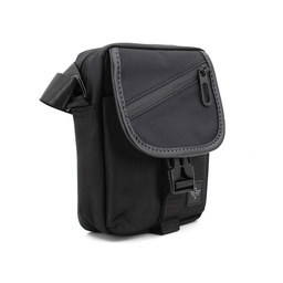 [GL3021] BOLSO ZH NYLON CREMALLERA TAPA NEGRO