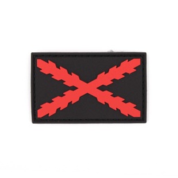 [IW-08255-BK] PARCHE IMMORTAL PVC BORGOÑA PEQ. NEGRO