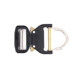 [IW-0221-BK] HEBILLA IMMORTAL CIERRE SEGURIDAD C/LINEA VIDA 40MM NEGRA