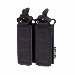 [CRS-040313-BK] POUCH CORSO CARGADOR PISTOLA DOBLE DAGGER MK1 LASER NEGRO