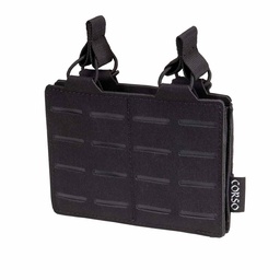 [CRS-040513-BK] POUCH CORSO CARGADOR M4 DOBLE DAGGER MK1 LASER NEGRO