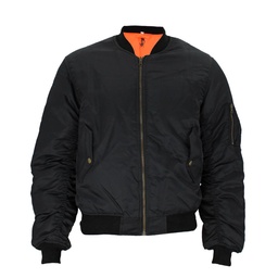 CAZADORA BOMBER IMMORTAL NEGRA