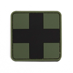 [IW-08292-OD] PARCHE IMMORTAL PVC MEDICO VERDE-NEGRO