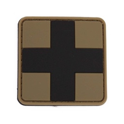 [IW-08293-CO] PARCHE IMMORTAL PVC MEDICO TAN-NEGRO