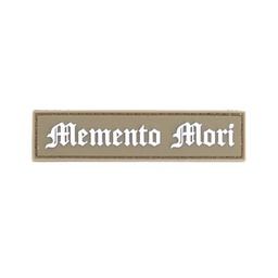 [IW-08300-CO] PARCHE IMMORTAL PVC 3D TIRA MEMENTO MORI TAN
