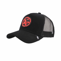 [IW-2915-BK] GORRA IMMORTAL REJILLA ESTRELLA PUNISHER NEGRA