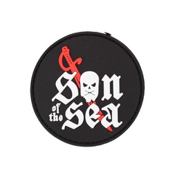 [CRS-600120-BK] PARCHE CORSO PVC SON OF THE SEA NEGRO