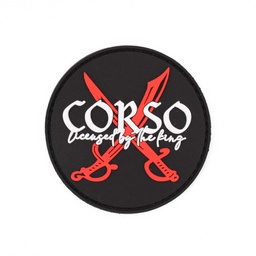 [CRS-600130-BK] PARCHE CORSO PVC NEGRO