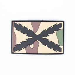 [IW-08316-MC] PARCHE IMMORTAL PVC BORGOÑA MULTICAM
